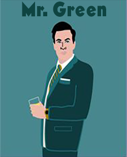 cartoon image of Mr. Green